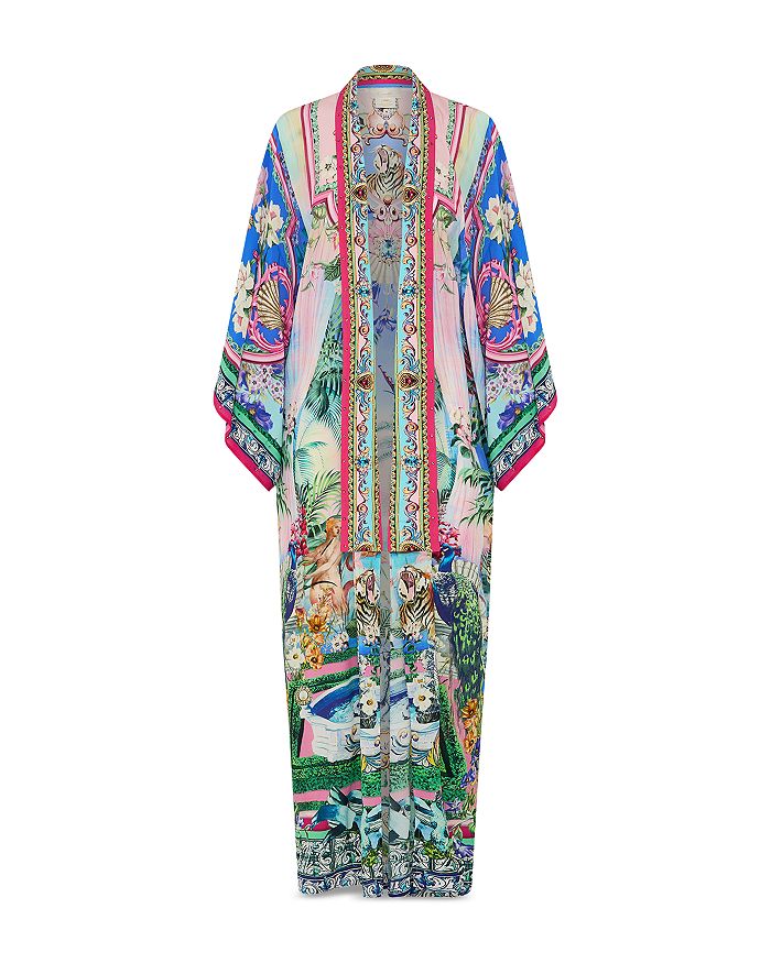 Шелковый кимоно для пляжа Camilla, мультиколор
Шелковый кимоно для пляжа Camilla, мультиколор