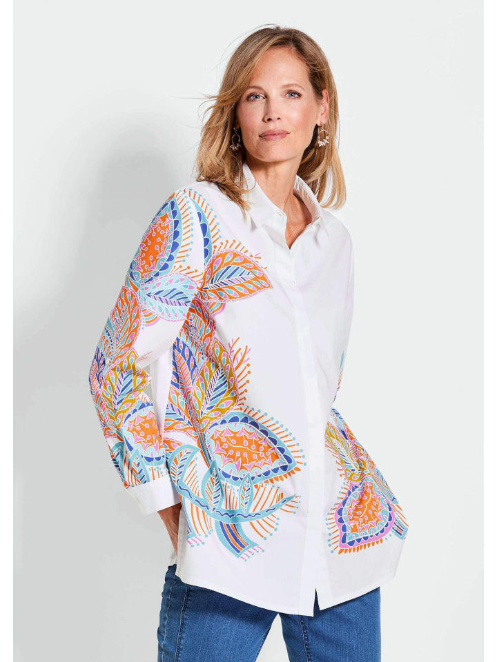 Блузка GOLDNER, цвет weiß/gemustert
Блузка GOLDNER, цвет weiß/gemustert