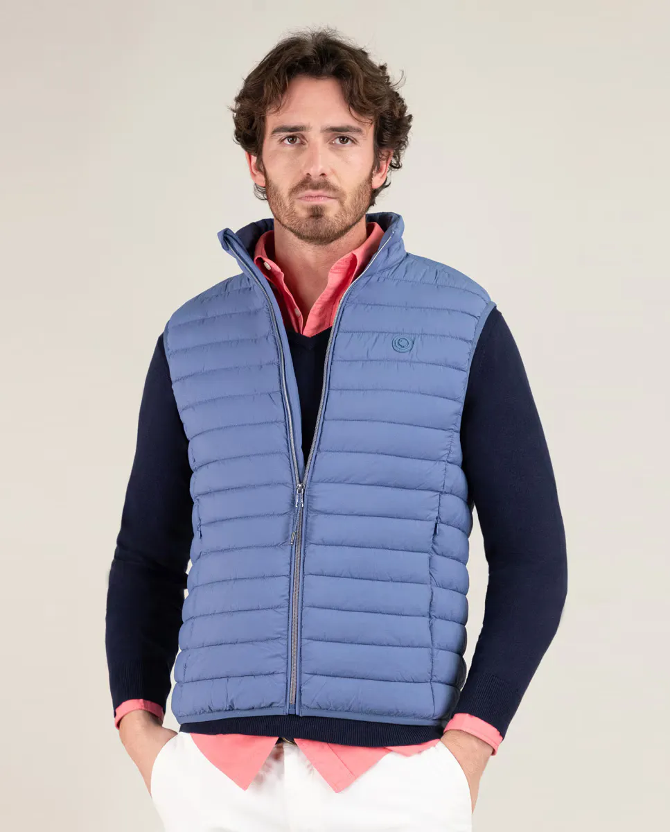 Мужской жилет на стегне на молнии El Ganso, синий
Мужской жилет на стегне на молнии El Ganso, синий