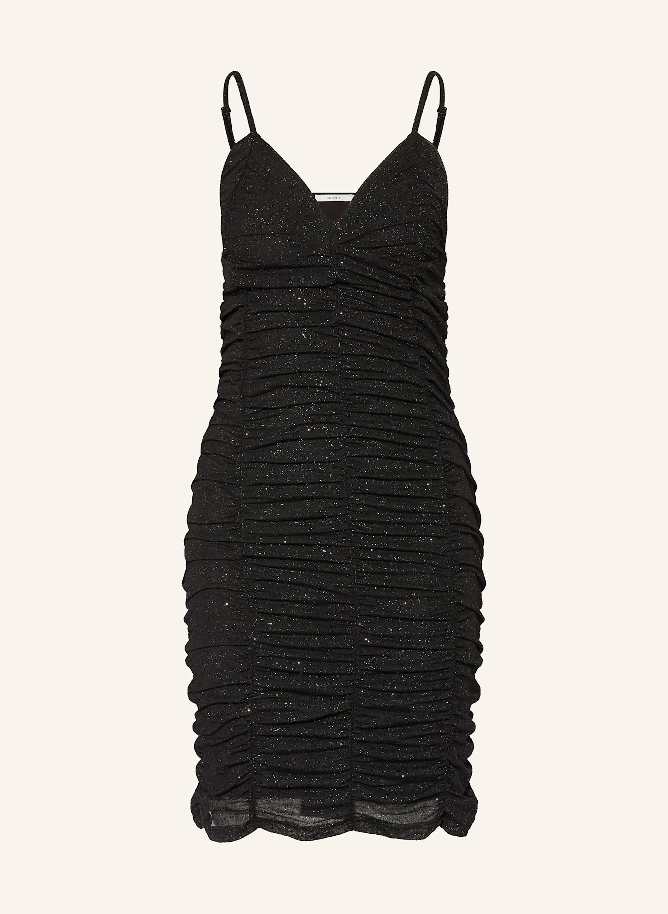Платье glimmagz с блестящей пряжей Gestuz, черный
Платье glimmagz с блестящей пряжей Gestuz, черный