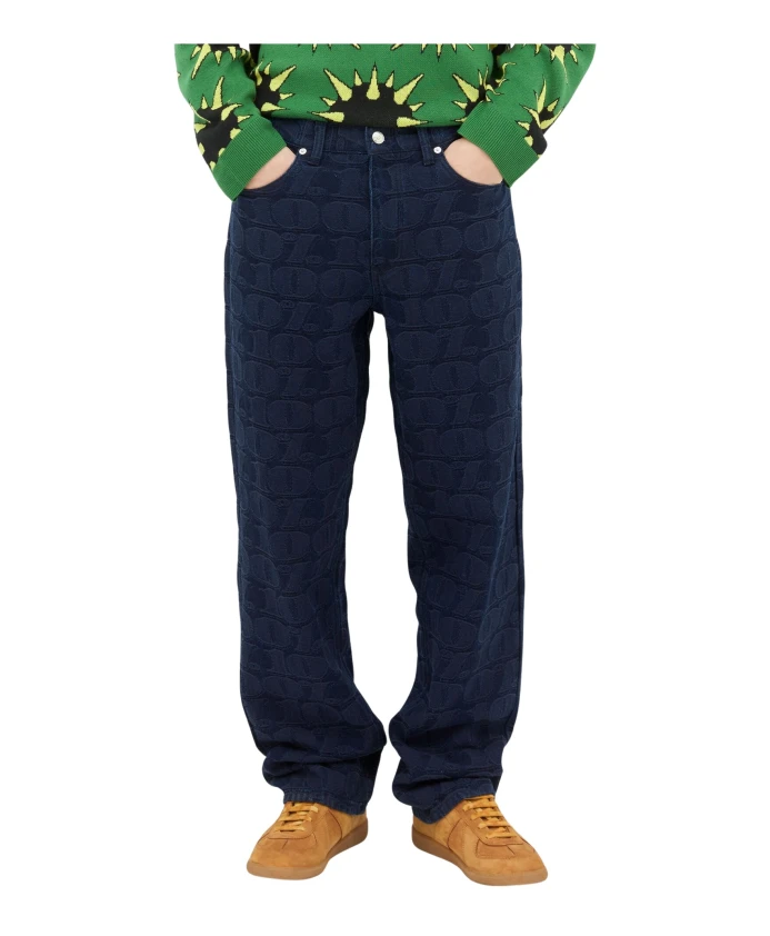 Жаккардовые джинсы прямого кроя Awake Ny, синий
Жаккардовые джинсы прямого кроя Awake Ny, синий