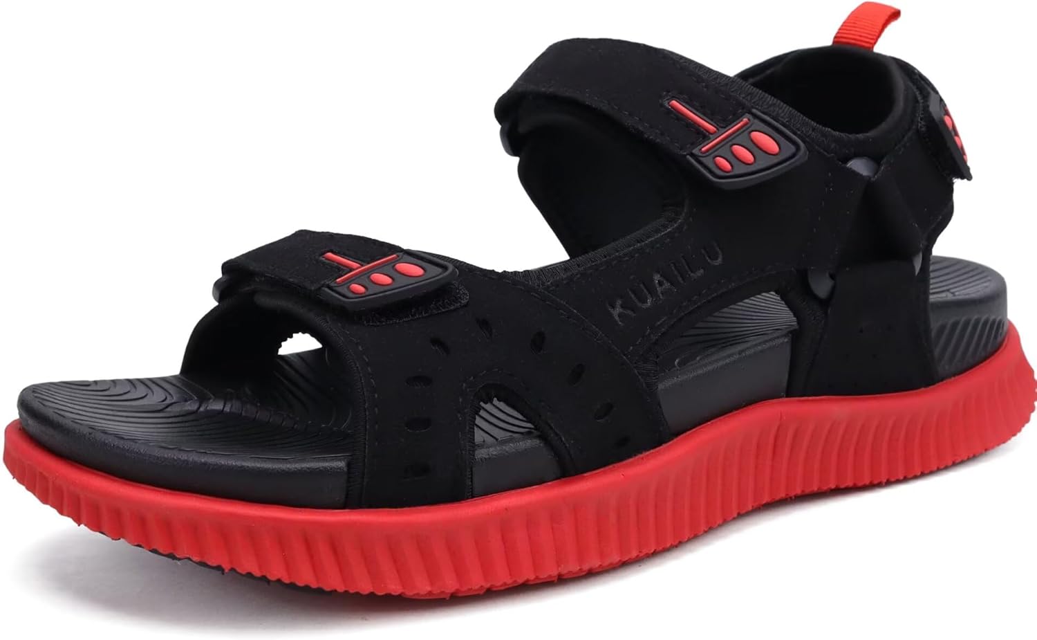 Мужские сандалии для походов KuaiLu с поддержкой свода стопы, спортивные, для восстановления, для ходьбы, летние повседневные сандалии с толстой подошвой, для пляжа и воды, размер 7-15, черный/красный
Мужские сандалии для походов KuaiLu с поддержкой свода стопы, спортивные, для восстановления, для ходьбы, летние повседневные сандалии с толстой подошвой, для пляжа и воды, размер 7-15, черный/красный
