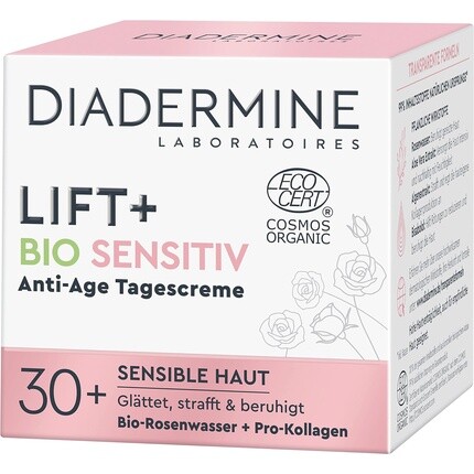 Diadermine LIFT+ Bio Sensitive дневной антивозрастной крем 50 мл 1,6 жидк. унции
Diadermine LIFT+ Bio Sensitive дневной антивозрастной крем 50 мл 1,6 жидк. унции