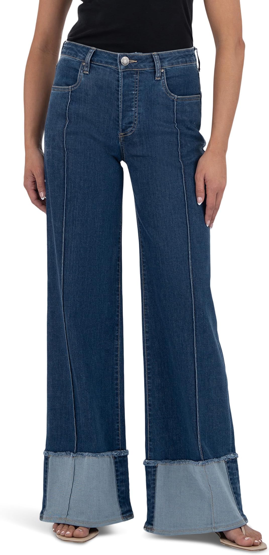 Джинсы KUT from the Kloth Margo High Rise Wide Leg, Persist
Джинсы KUT from the Kloth Margo High Rise Wide Leg, Persist