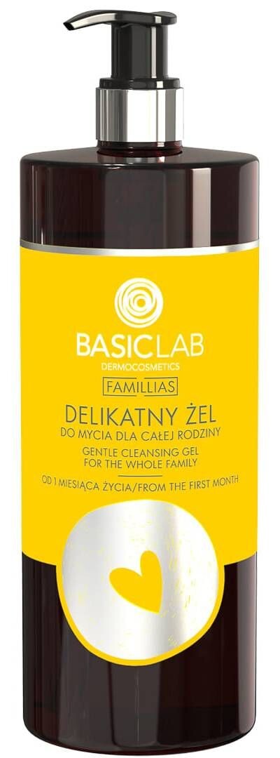 Гель для умывания лица и тела BasicLab, 500 мл