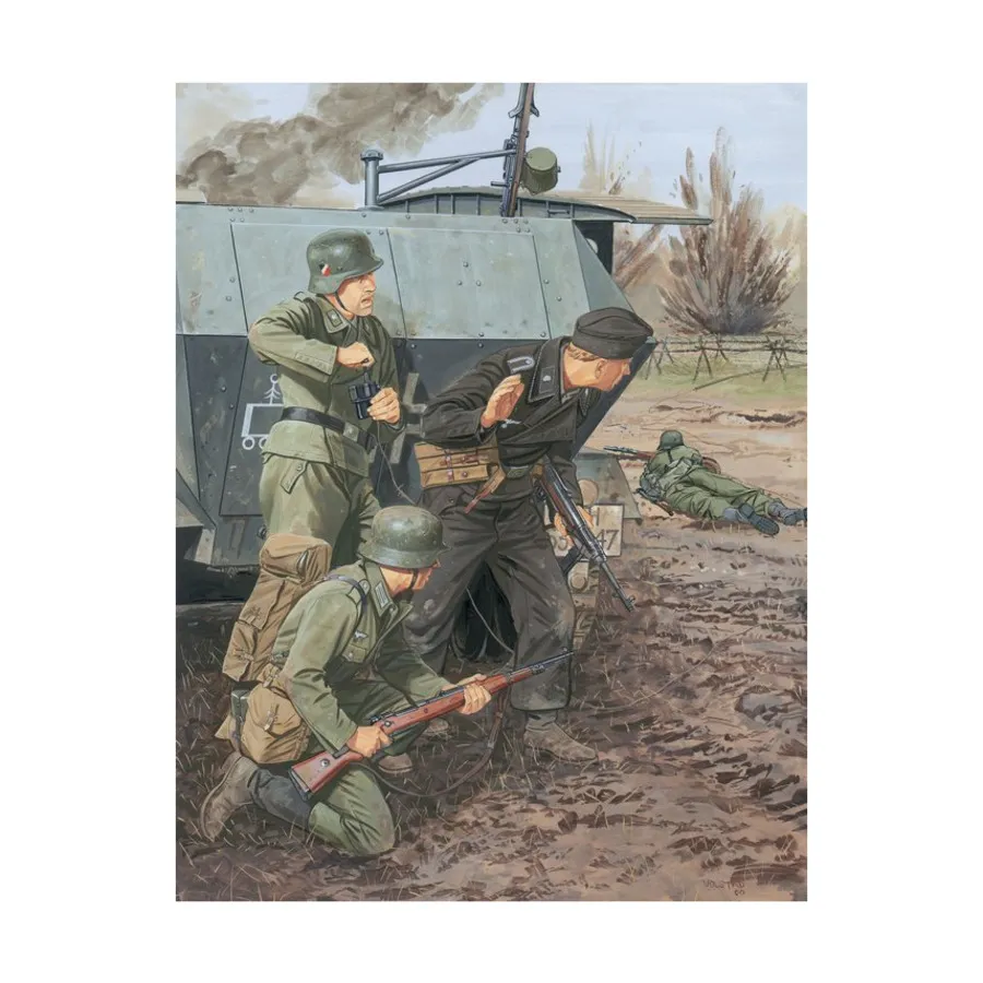 37-й танковый пионерский батальон 1-й танковой дивизии - Ленинград, 1941 г., Dragon Models - '39 to '45 Series - Germany (1:35)
37-й танковый пионерский батальон 1-й танковой дивизии - Ленинград, 1941 г., Dragon Models - '39 to '45 Series - Germany (1:35)