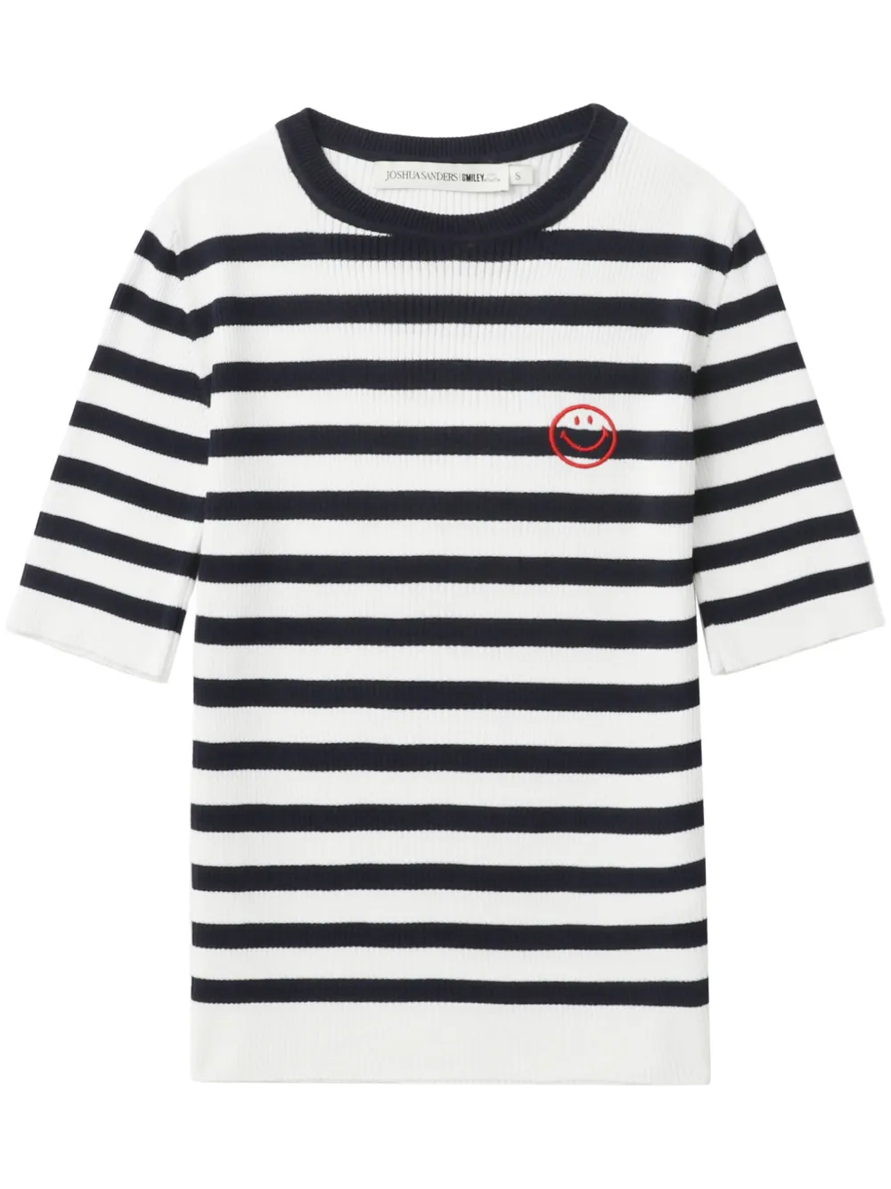 Футболка в полоску Joshua Sanders, белый 
Футболка в полоску Joshua Sanders, белый