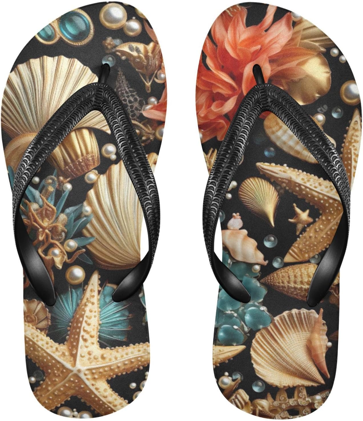 Пляжные летние сандалии Seashell Starfish для женщин и мужчин, шлепанцы для душа Kfbe
Пляжные летние сандалии Seashell Starfish для женщин и мужчин, шлепанцы для душа Kfbe