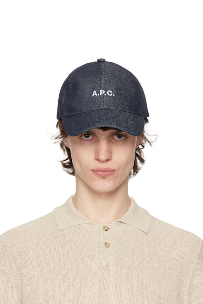 Бейсболка «Charlie» темно-синего цвета A.P.C.
Бейсболка «Charlie» темно-синего цвета A.P.C.