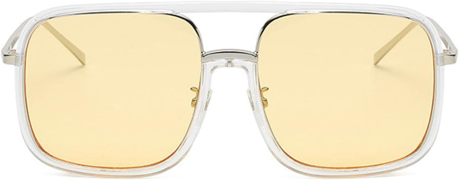 Солнцезащитные очки Helena Square Oversized Double Bridges для женщин, винтажные, с градиентным переходом, защита от УФ-излучения UV400, модные черные классические солнцезащитные очки для мужчин, C3
Солнцезащитные очки Helena Square Oversized Double Bridges для женщин, винтажные, с градиентным переходом, защита от УФ-излучения UV400, модные черные классические солнцезащитные очки для мужчин, C3