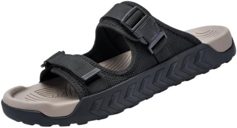 Мужские тапочки большого размера - легкие и удобные, с легким запрокидыванием и дышащие, подходят для использования дома и на улице Fusecottc, черный
Мужские тапочки большого размера - легкие и удобные, с легким запрокидыванием и дышащие, подходят для использования дома и на улице Fusecottc, черный