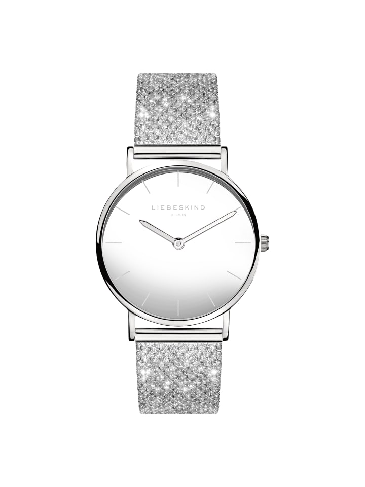 LIEBESKIND BERLIN Специальные часы с блестками в серебристом цвете
LIEBESKIND BERLIN Специальные часы с блестками в серебристом цвете