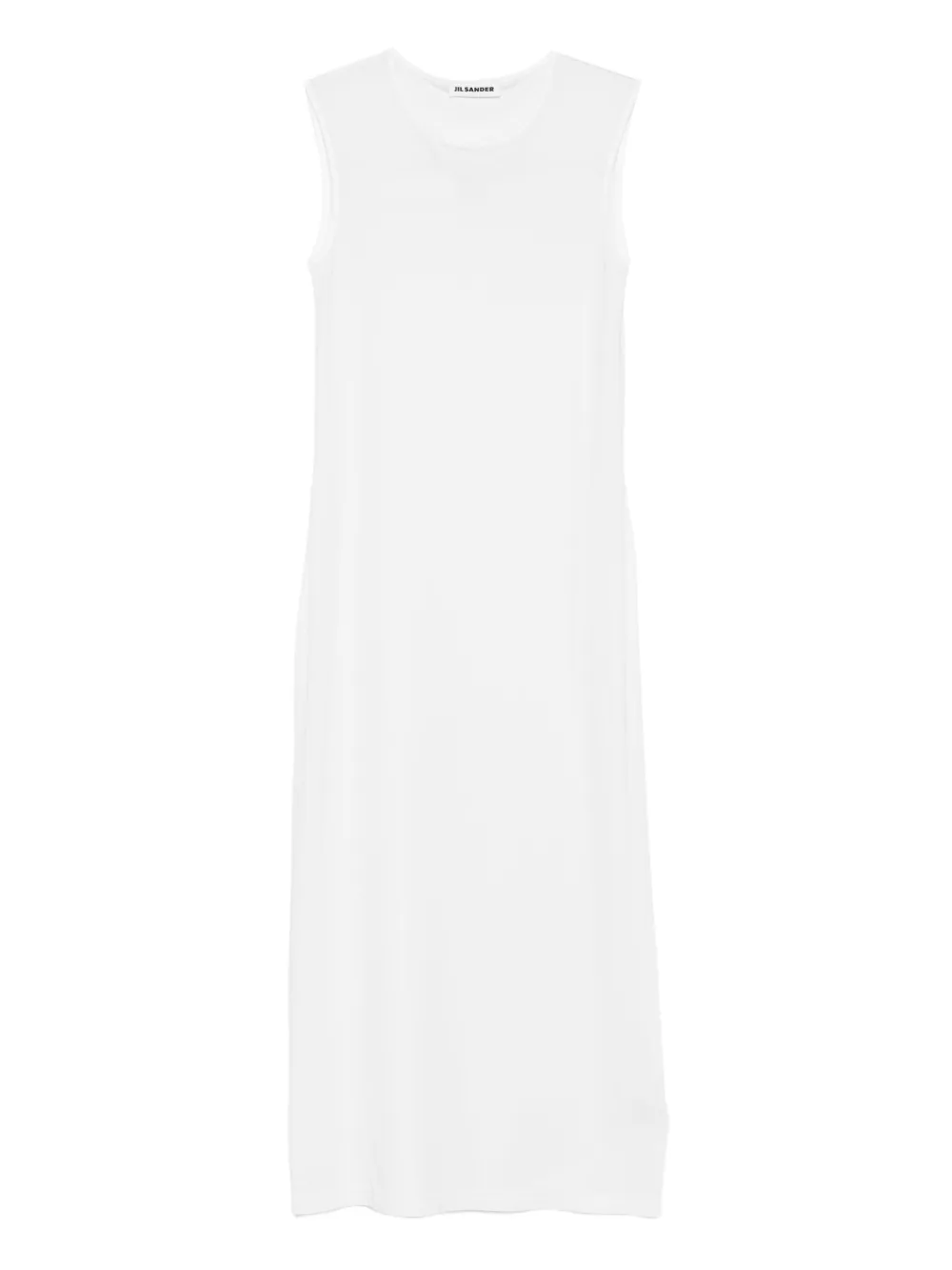 Платье без рукавов с круглым вырезом JIL SANDER, белый
Платье без рукавов с круглым вырезом JIL SANDER, белый