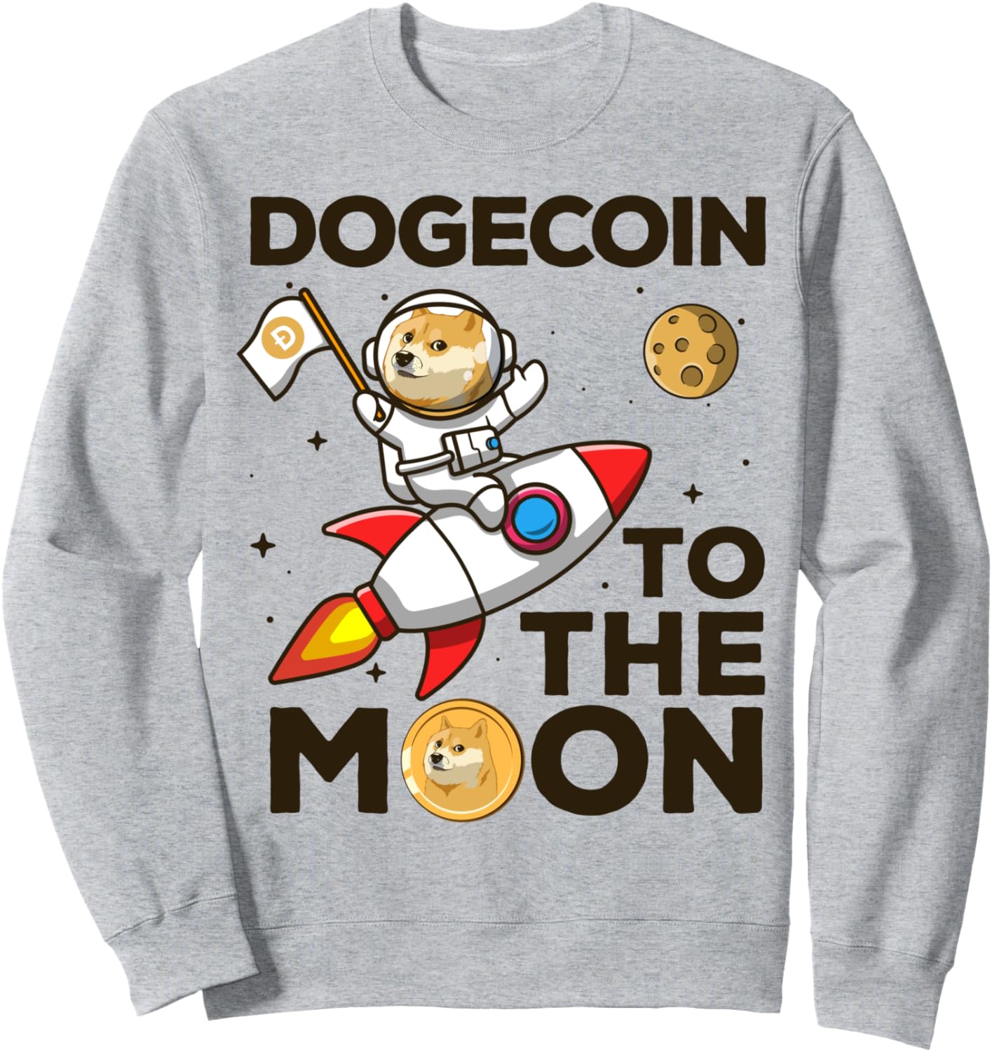Забавная толстовка Dogecoin To The Moon для любителей криптовалют и тех, кто их хранит Dogecoin Crypto Apparel, серый
Забавная толстовка Dogecoin To The Moon для любителей криптовалют и тех, кто их хранит Dogecoin Crypto Apparel, серый