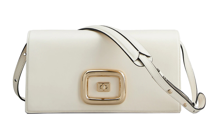 Кожаная белая сумка через плечо Roger Vivier
Кожаная белая сумка через плечо Roger Vivier