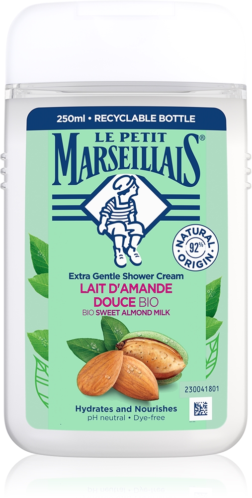 Органический кремовый гель для душа с молоком сладкого миндаля Le Petit Marseillais, 250 мл
Органический кремовый гель для душа с молоком сладкого миндаля Le Petit Marseillais, 250 мл