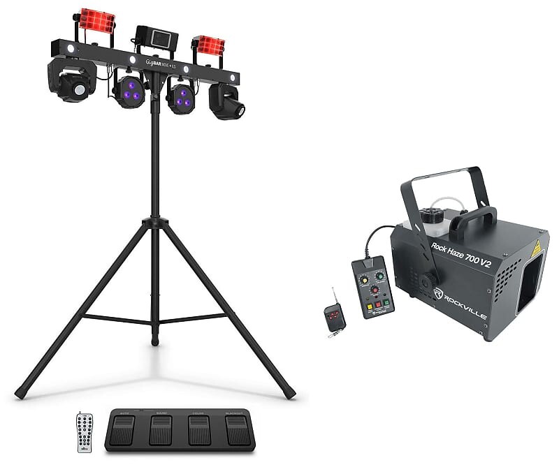 Комплект освещения Chauvet GigBAR MOVE + ILS+ROCKHAZE 700 V2 
Комплект освещения Chauvet GigBAR MOVE + ILS+ROCKHAZE 700 V2