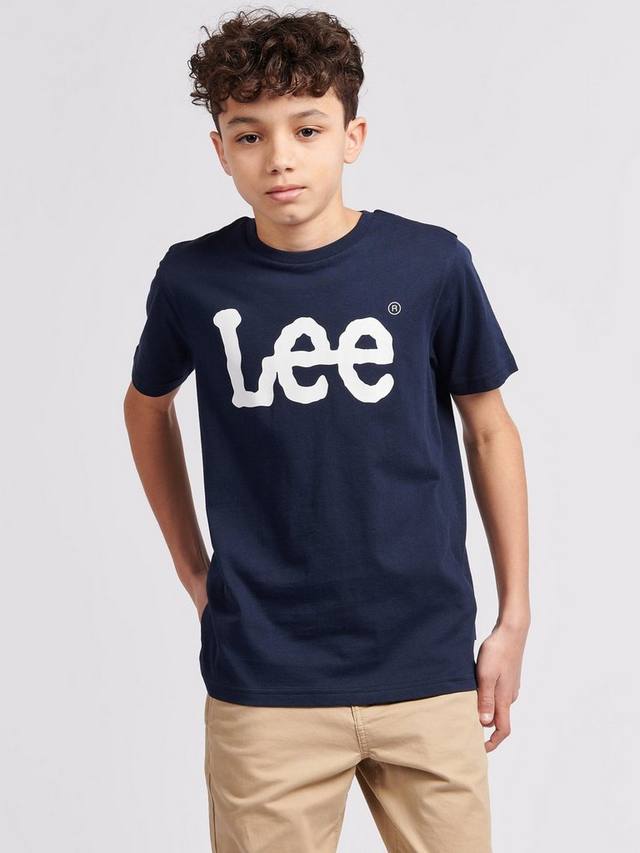 Футболка для детей с логотипом Wobbly Lee, Navy Blazer
Футболка для детей с логотипом Wobbly Lee, Navy Blazer