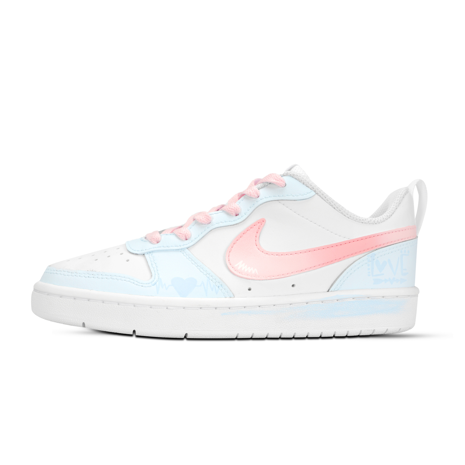 Nike Court Borough Cardiac Trajectory Slip Resistant Abrasion Resistant низкие кроссовки для скейтбординга Pink Blue для подростков
Nike Court Borough Cardiac Trajectory Slip Resistant Abrasion Resistant низкие кроссовки для скейтбординга Pink Blue для подростков