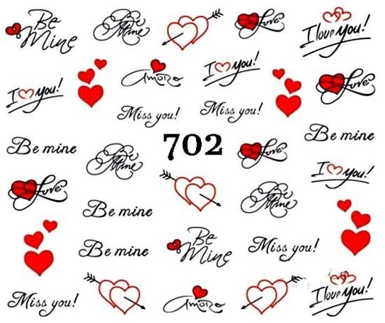 Водные наклейки для ногтей - №702, Raisin
Водные наклейки для ногтей - №702, Raisin