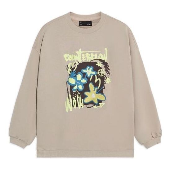 Толстовка cf спортивная мода серия цветы алфавит печать толстовка Li-Ning, бежевый
Толстовка cf спортивная мода серия цветы алфавит печать толстовка Li-Ning, бежевый