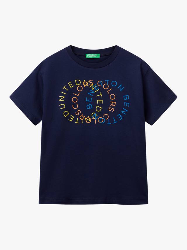 Детская футболка с логотипом Benetton, Night Blue
Детская футболка с логотипом Benetton, Night Blue