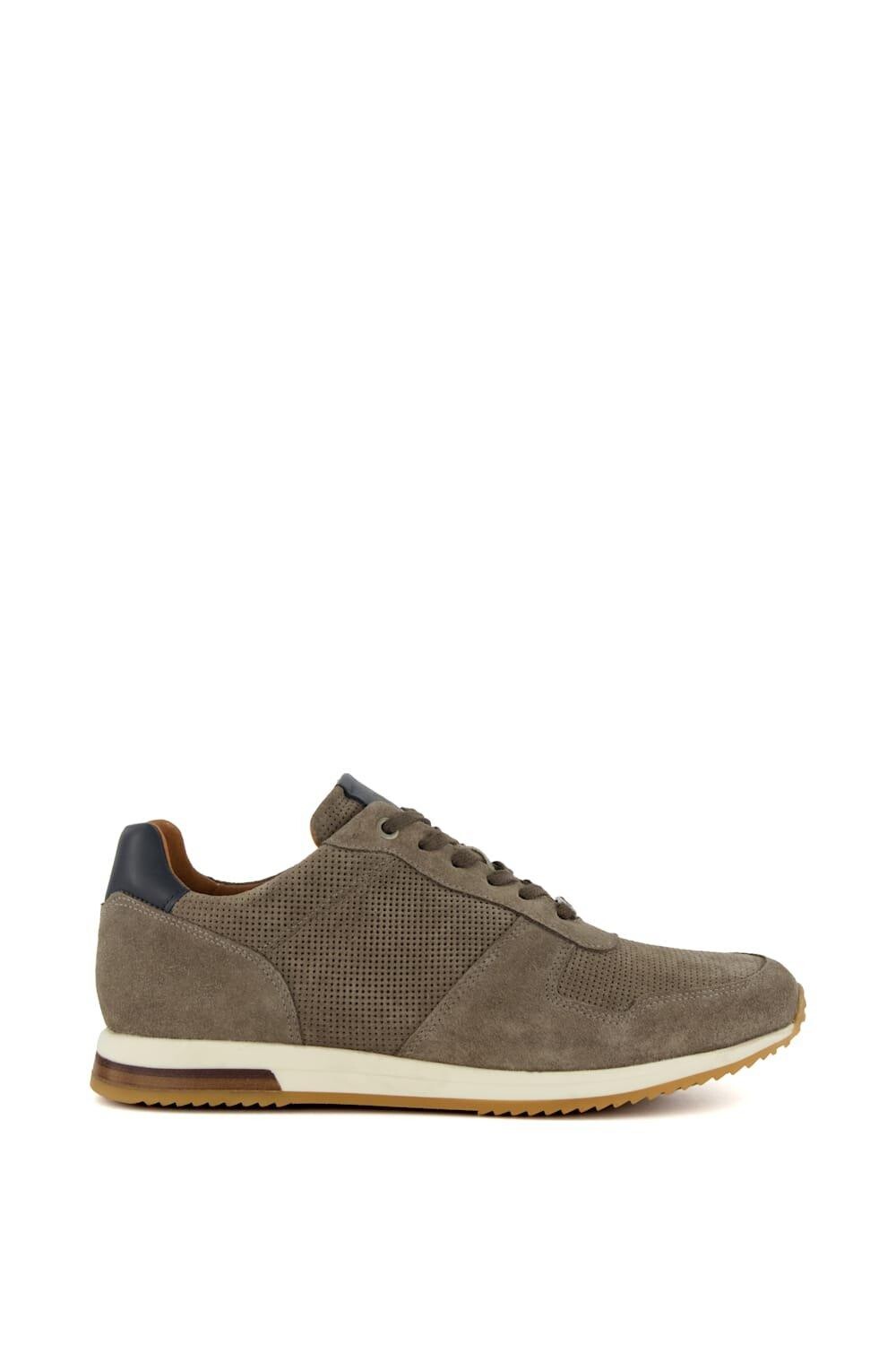 Кроссовки 'Trilogy' Suede Trainers Dune London, серый
Кроссовки 'Trilogy' Suede Trainers Dune London, серый