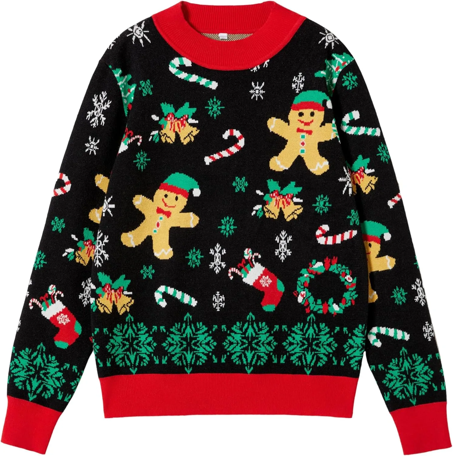 Унисекс свитер с новогодним принтом, длинный рукав, воротник-гольф Hrxcrzco
Унисекс свитер с новогодним принтом, длинный рукав, воротник-гольф Hrxcrzco