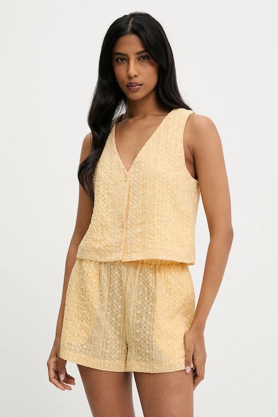 Жилет и шорты Answear.Lab, желтый
Жилет и шорты Answear.Lab, желтый