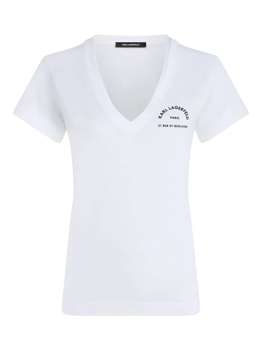 Футболка Rue St. Guillaume KARL LAGERFELD, белый
Футболка Rue St. Guillaume KARL LAGERFELD, белый