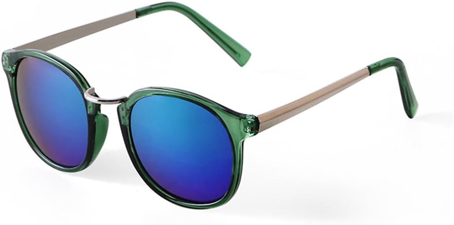 Мужские солнцезащитные очки LVTFCO Fashion Round Driving Sunglasses с зеркальными линзами, металлическими дужками и заклепками, женские солнцезащитные очки UV400, C7 Green
Мужские солнцезащитные очки LVTFCO Fashion Round Driving Sunglasses с зеркальными линзами, металлическими дужками и заклепками, женские солнцезащитные очки UV400, C7 Green