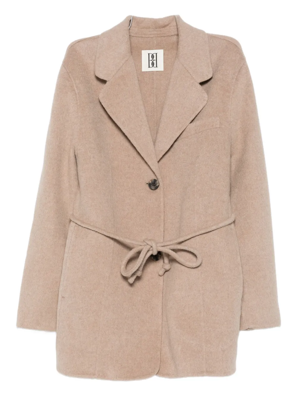 Однобортный пиджак на поясе By Malene Birger, нейтральный
Однобортный пиджак на поясе By Malene Birger, нейтральный