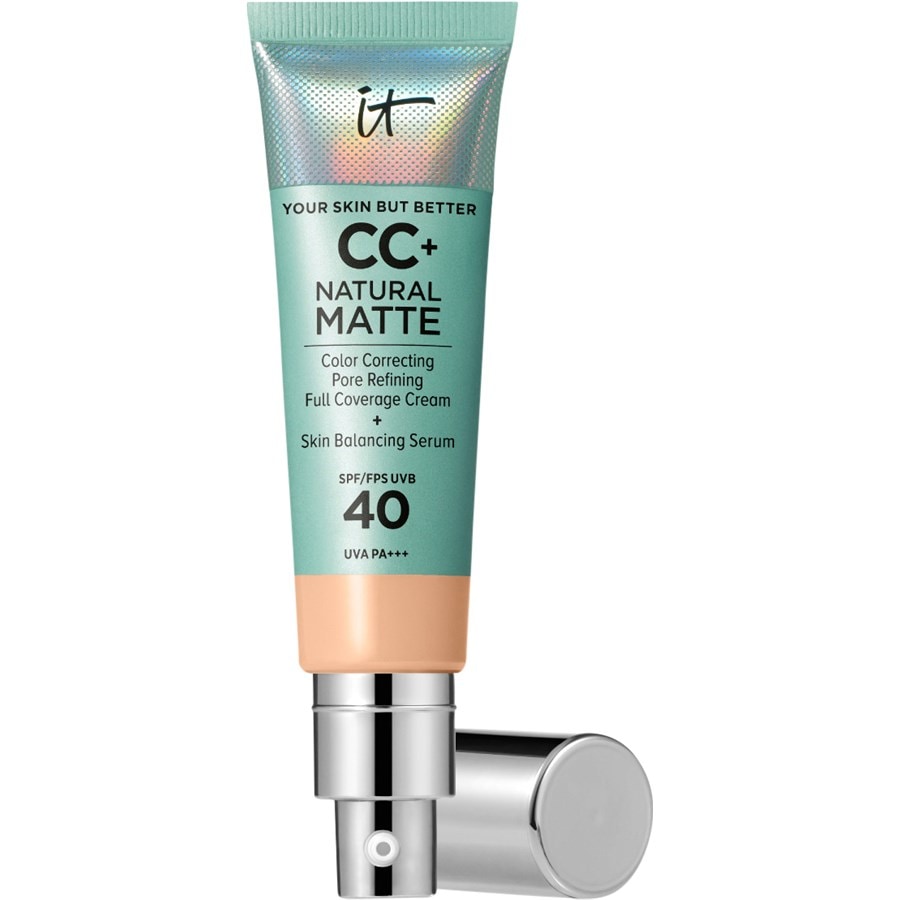 Тональная основа it Cosmetics Your Skin But Better CC+ Cream Natural Matte SPF 40, Light Medium / 32 ml
Тональная основа it Cosmetics Your Skin But Better CC+ Cream Natural Matte SPF 40, Light Medium / 32 ml