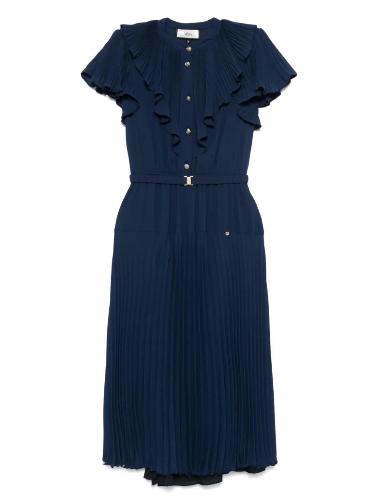 Платье миди со складками NISSA, синий
Платье миди со складками NISSA, синий