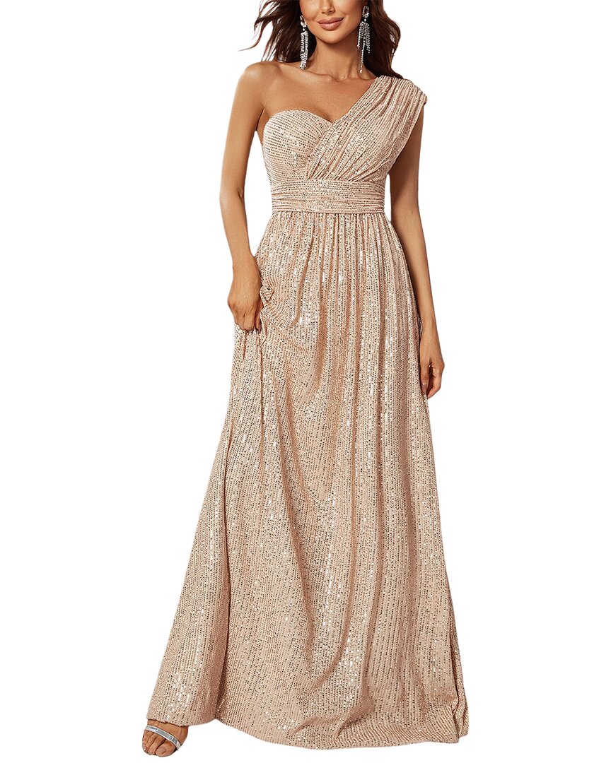 Макси-платье Silvia Rufino, Champagne 
Макси-платье Silvia Rufino, Champagne