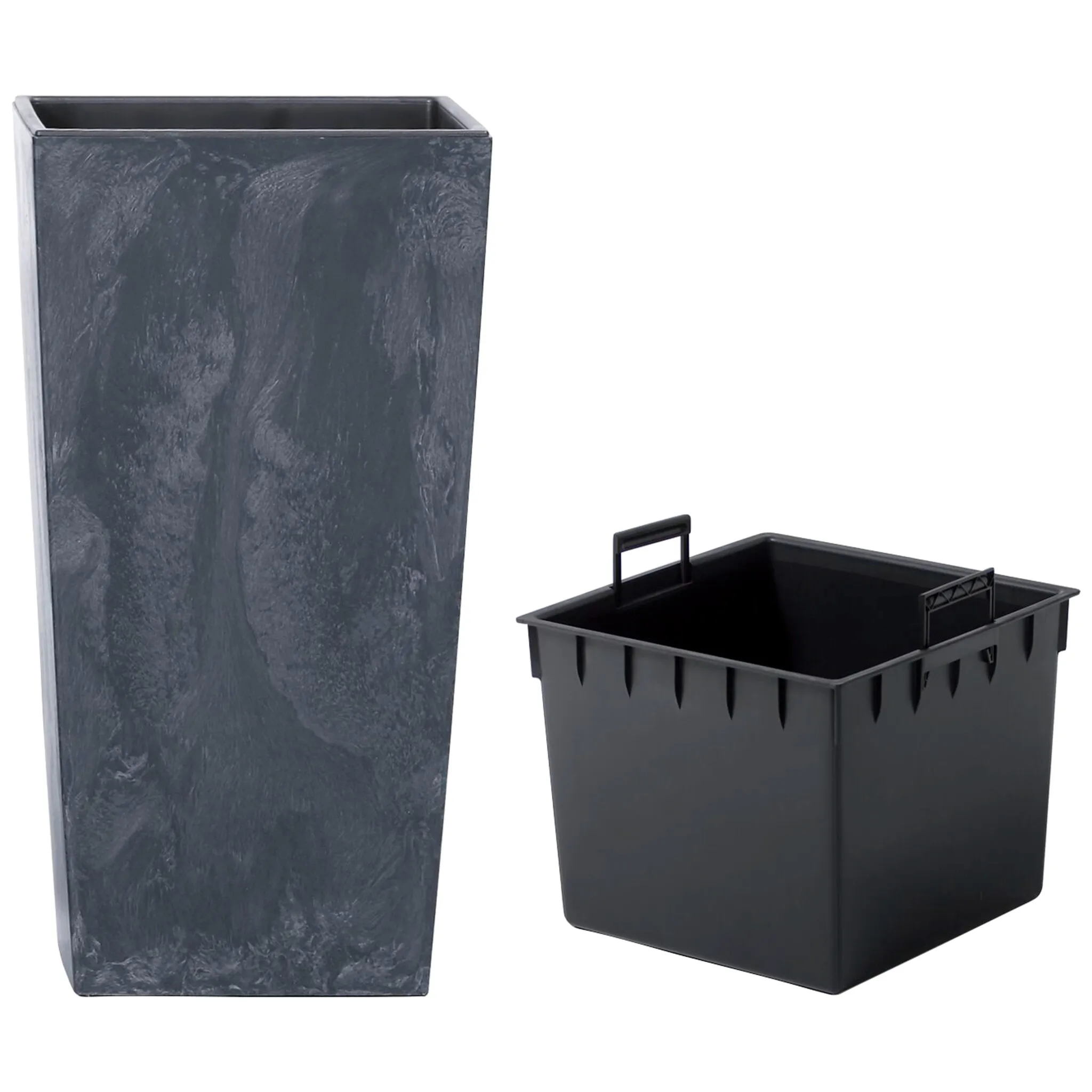 Горшок для растений Prosperplast «Urbi Square Effect», ШxГxВ: 32,5x32,5x61 см, антрацит
Горшок для растений Prosperplast «Urbi Square Effect», ШxГxВ: 32,5x32,5x61 см, антрацит