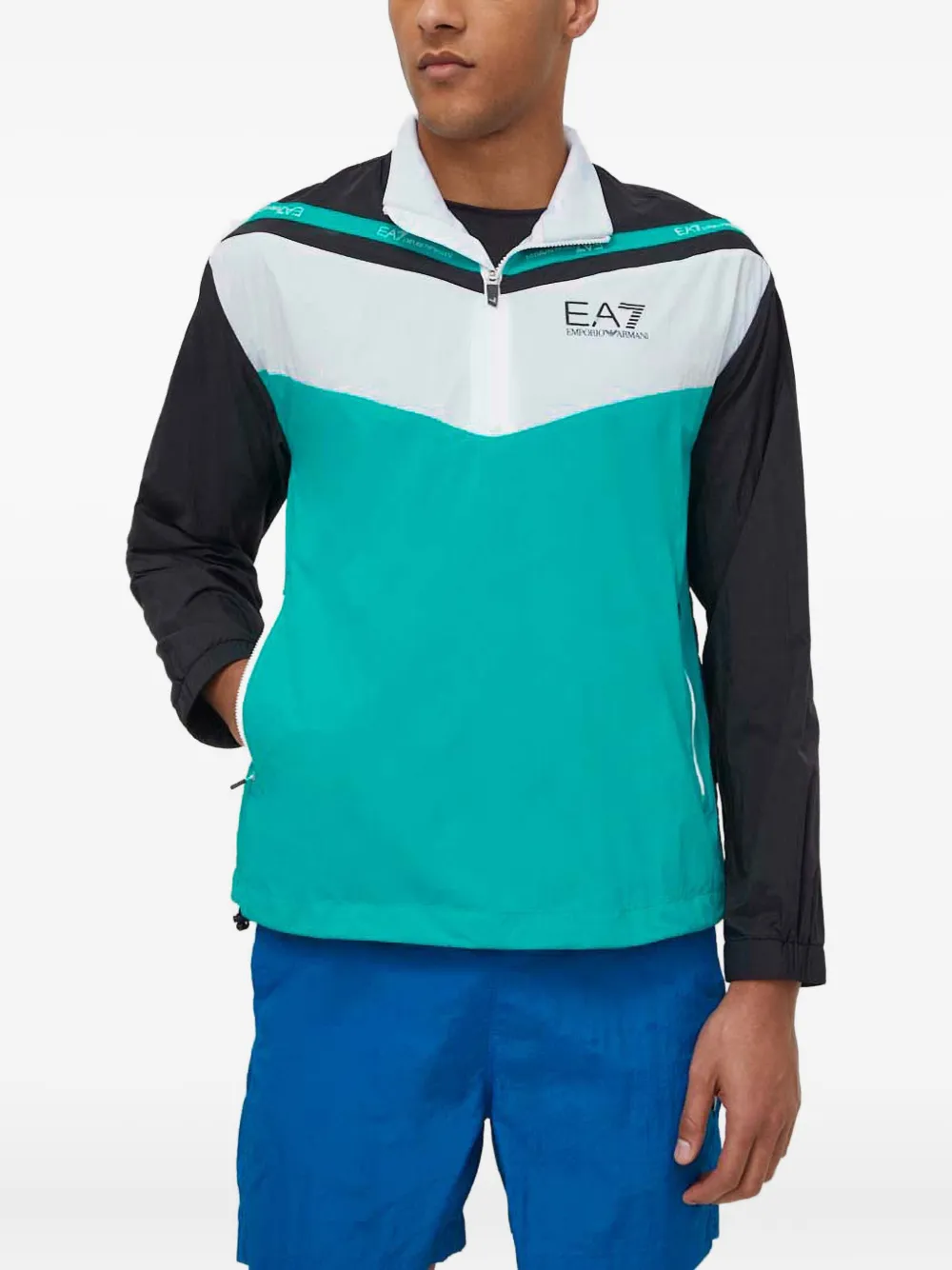 Куртка на молнии с логотипом Ea7 Emporio Armani, черный
Куртка на молнии с логотипом Ea7 Emporio Armani, черный