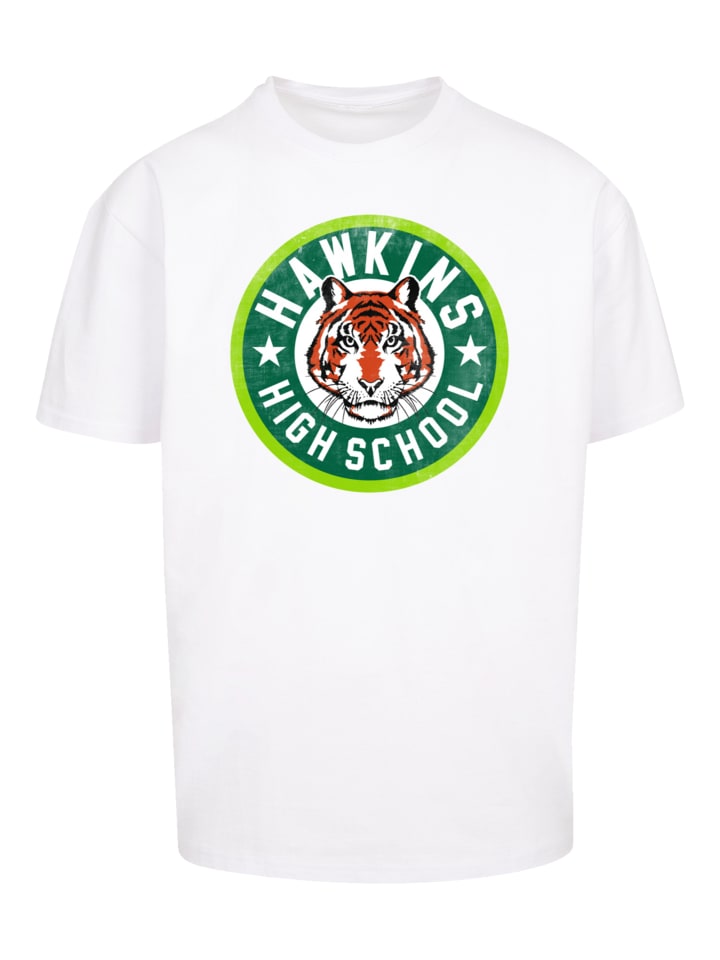 Футболка большого размера Очень странные дела с изображением тигра Хокинса в белом цвете F4NT4STIC
Футболка большого размера Очень странные дела с изображением тигра Хокинса в белом цвете F4NT4STIC