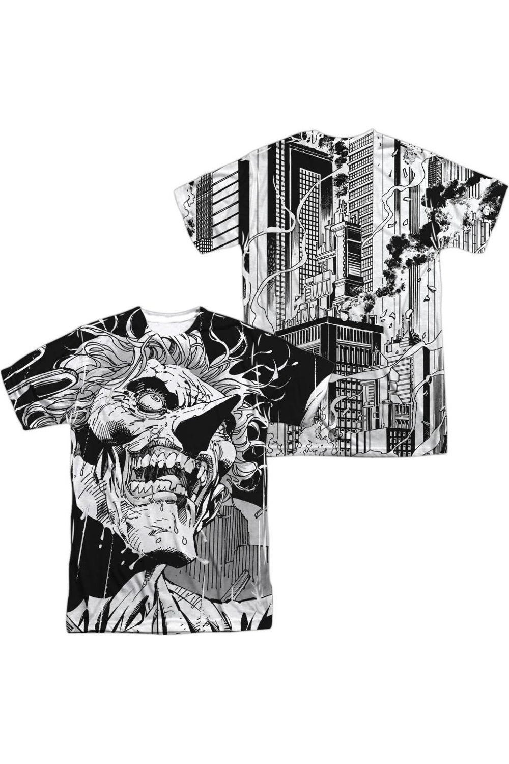 Футболка с коротким рукавом из полиэстера для взрослых с принтом «Бэтмен Джокер» (спереди/сзади) Gildan, белый
Футболка с коротким рукавом из полиэстера для взрослых с принтом «Бэтмен Джокер» (спереди/сзади) Gildan, белый