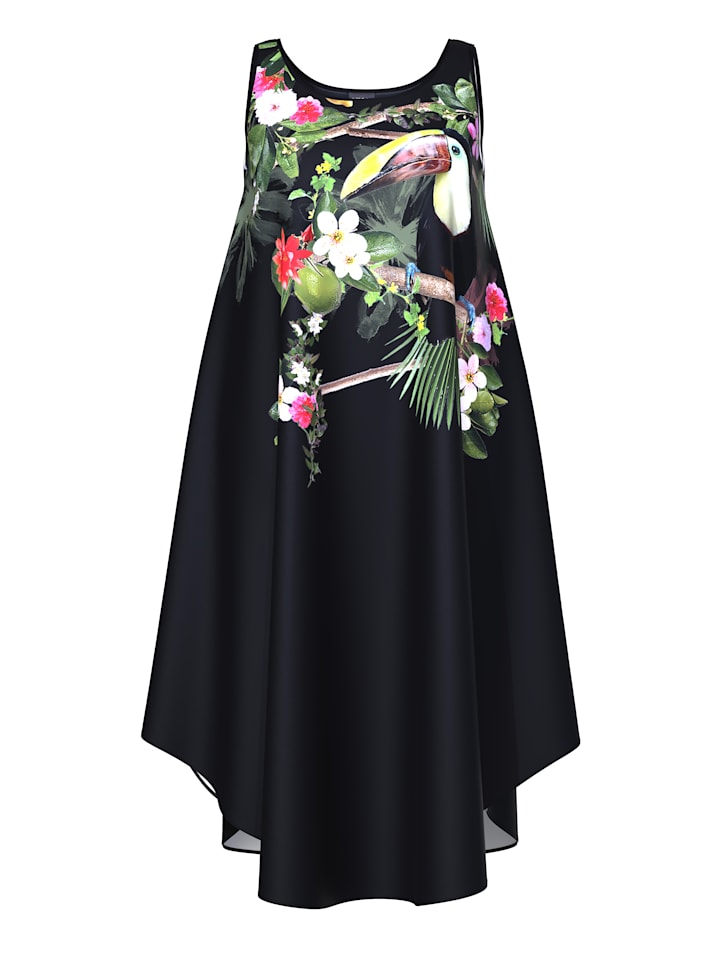 Длинное платье Ulla Popken, черный
Длинное платье Ulla Popken, черный