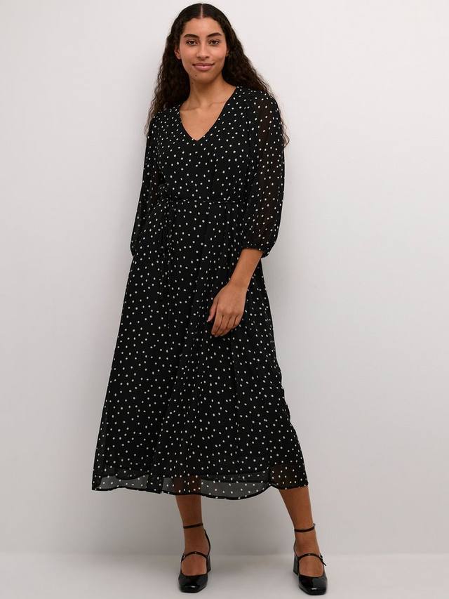 Платье sally с v-образным вырезом KAFFE, черный/белый
Платье sally с v-образным вырезом KAFFE, черный/белый