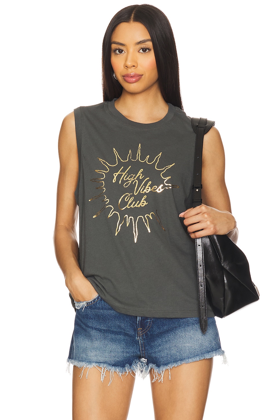 Майка "High vibes bowery" от Spiritual Gangster, ash
Майка "High vibes bowery" от Spiritual Gangster, ash