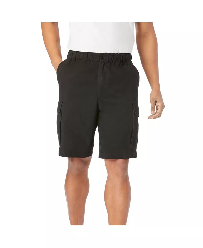 Мужские 8-дюймовые карго-шорты с влагоотводящей тканью KingSize, черный
Мужские 8-дюймовые карго-шорты с влагоотводящей тканью KingSize, черный