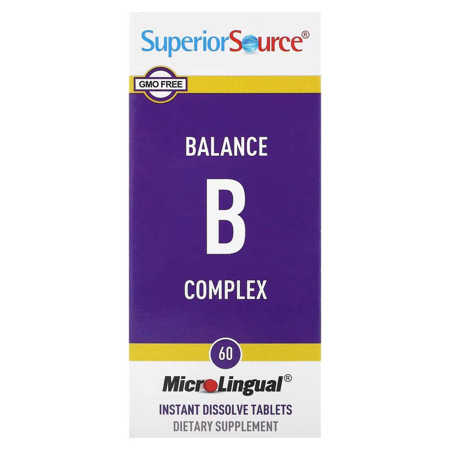Комплекс MicroLingual Superior Source Balance B, 60 растворяющихся таблеток
Комплекс MicroLingual Superior Source Balance B, 60 растворяющихся таблеток