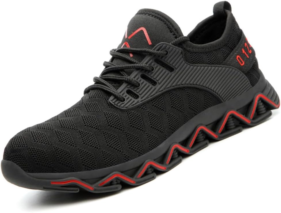 Ботинки с металлическим носком KYOESCAI для мужчин, противоскользящие, с технологией амортизации, удобные для работы, походов и прогулок, черный
Ботинки с металлическим носком KYOESCAI для мужчин, противоскользящие, с технологией амортизации, удобные для работы, походов и прогулок, черный