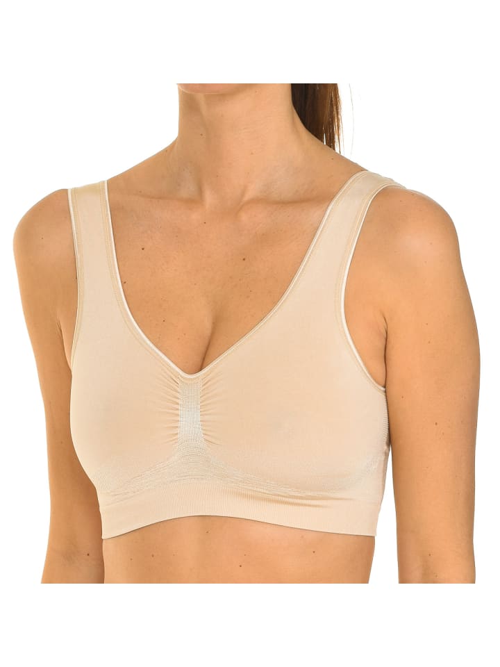 Спортивный бюстгальтер Intimidea, бежевый
Спортивный бюстгальтер Intimidea, бежевый