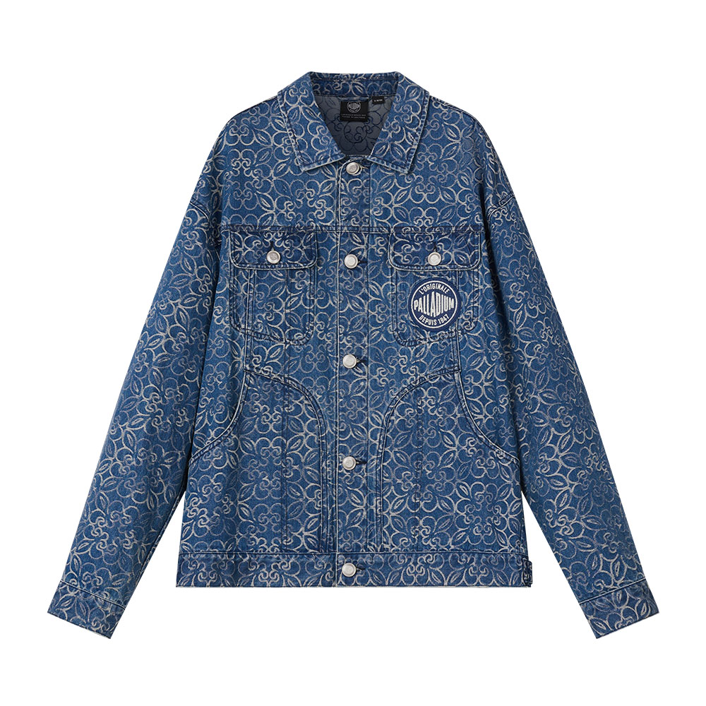 Palladium Джинсовая куртка унисекс синяя окрашенная ирис, Blue-Dyed Iris
Palladium Джинсовая куртка унисекс синяя окрашенная ирис, Blue-Dyed Iris
