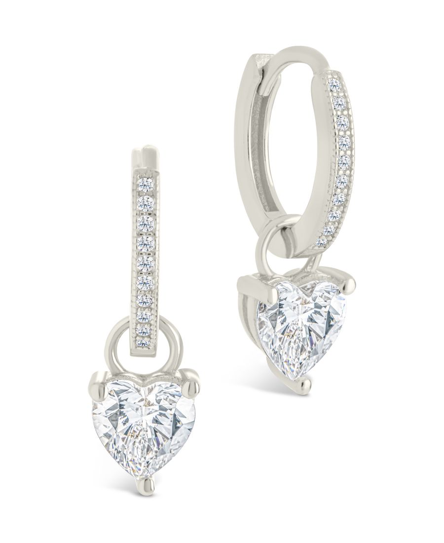 Серьги-подвески из стерлингового серебра Евгения в форме сердца с фианитами Sterling Forever, Silver
Серьги-подвески из стерлингового серебра Евгения в форме сердца с фианитами Sterling Forever, Silver