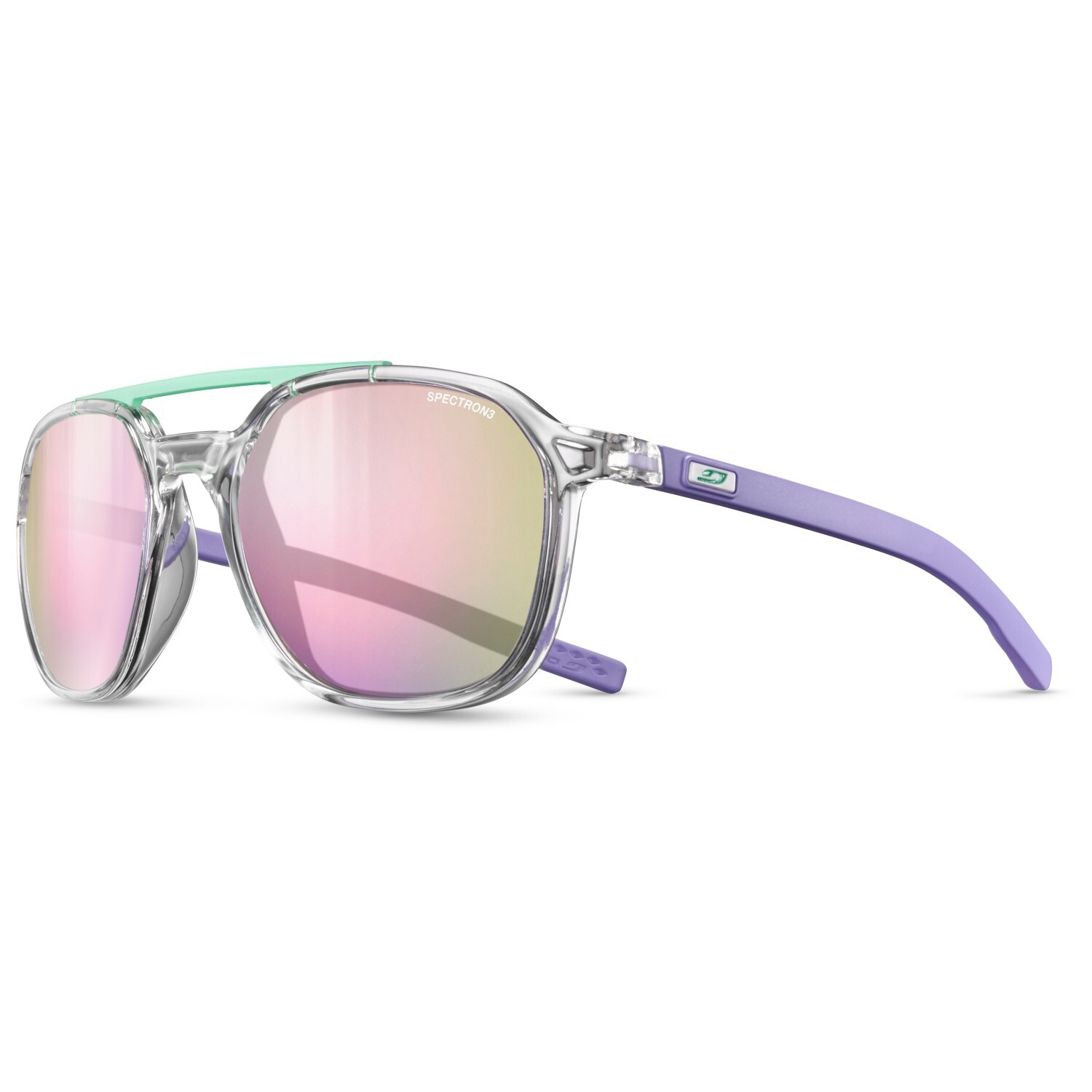 Солнцезащитные очки Julbo Slack Spectron S3 (VLT: 12%), цвет Crystal/Purple 
Солнцезащитные очки Julbo Slack Spectron S3 (VLT: 12%), цвет Crystal/Purple