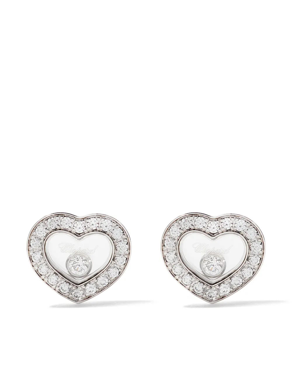 Серьги Happy Diamonds Icons из белого золота с бриллиантами Chopard
Серьги Happy Diamonds Icons из белого золота с бриллиантами Chopard